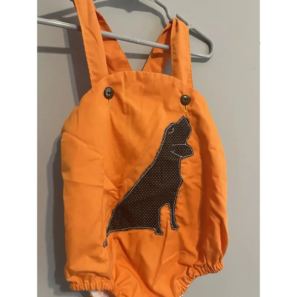 Tennessee Vols Handmade Baby Tiger Bubble Girls 12-18 Months‎